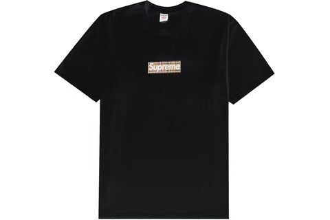 Supreme Burberry Box Logo Tee 