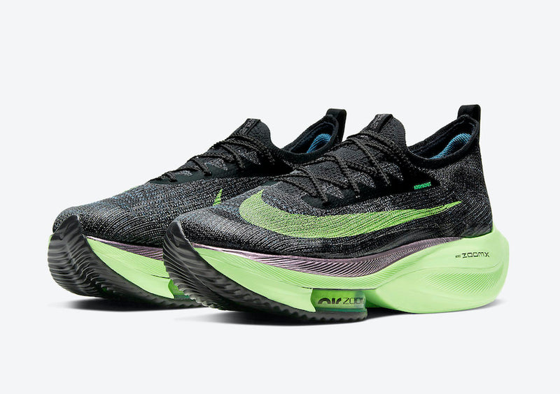 Nike Air Zoom Alphafly Next% "Black Electric Green"