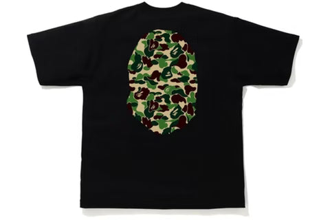 BAPE ABC Camo Big Ape Head Relaxed Tee "Black"