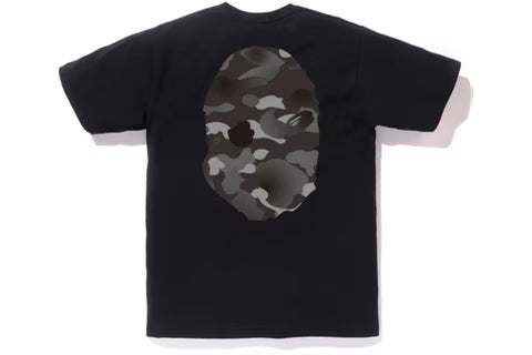 BAPE Gradation Camo Big Ape Head Tee "Black/Black"