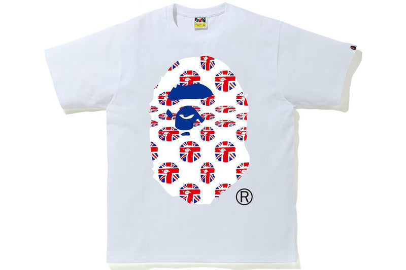 BAPE London Union Jack Tee "White"