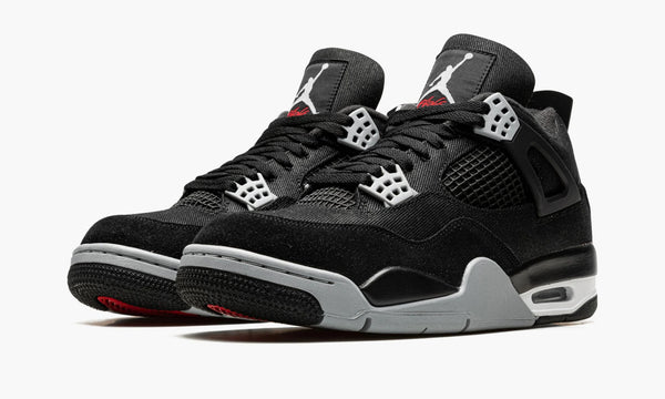 Air Jordan 4 "Black Canvas"