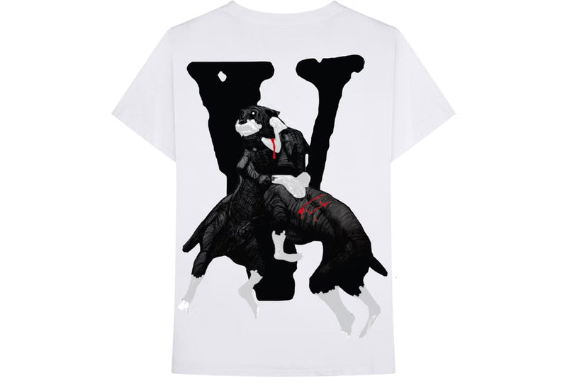 City Morgue x VLONE Dogs Tee "White"