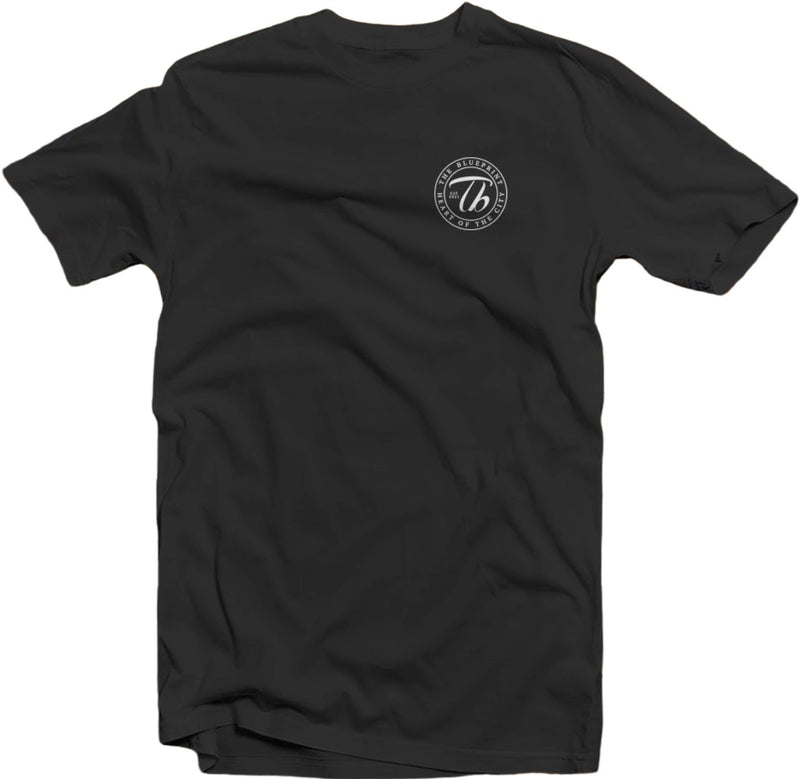 The Blueprint Emblem Tee "Black"