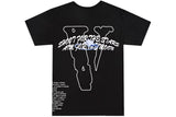 Pop Smoke x Vlone Tracklist Tee "Black"