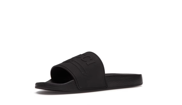 Gucci Logo Slide "Rubber Black"