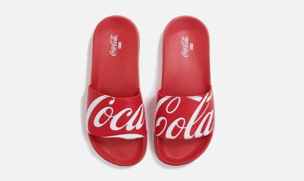 Kith logo Slides "Coca Cola Red"