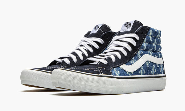 Vans Sk8-Hi "Supreme Hole Punch Denim Blue"